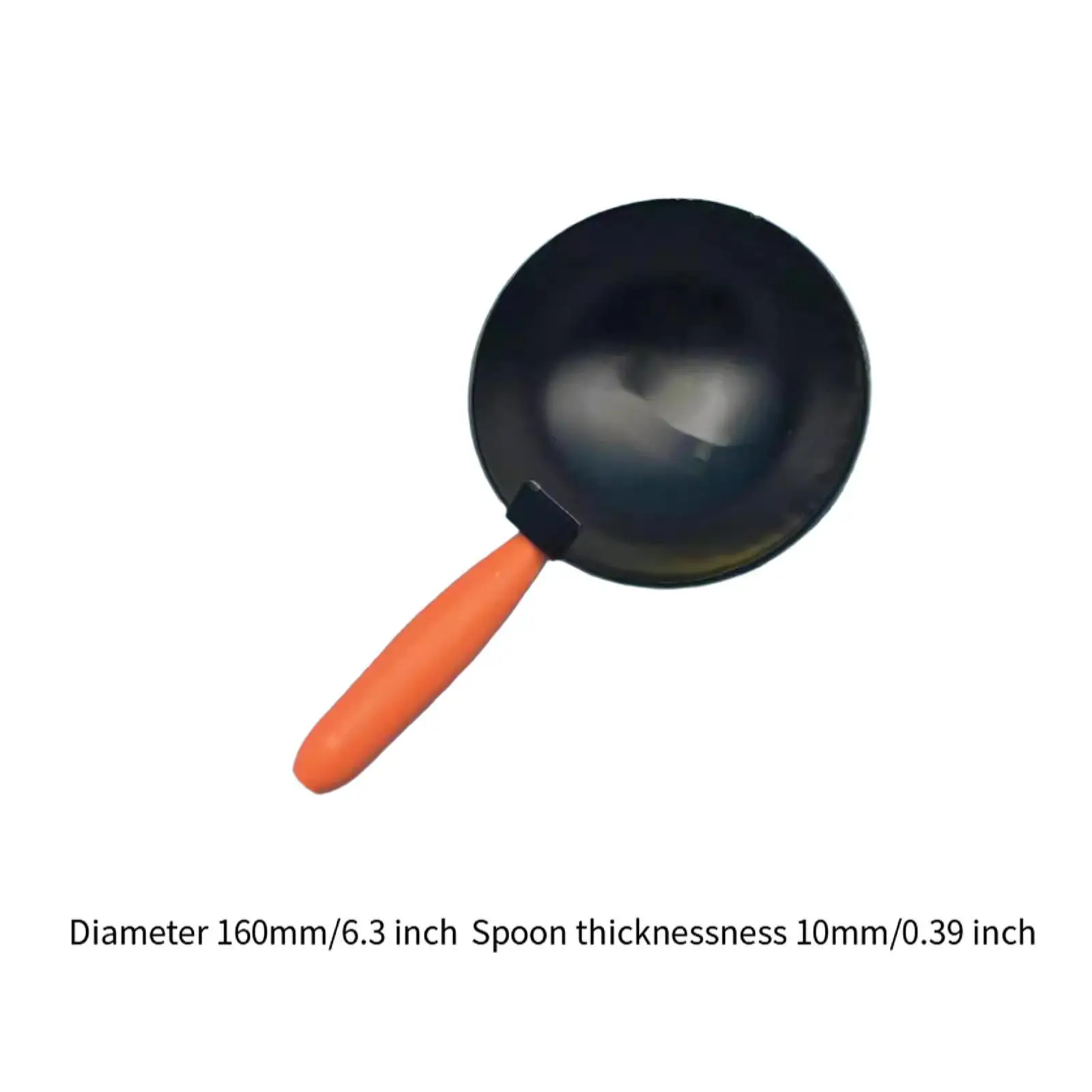Cement Spoon Carbon Steel Scooper for Bricklaying Drywall Home Renovations