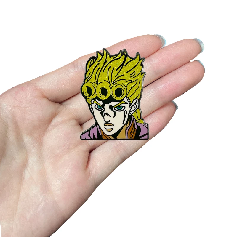 D0001 Japanese Anime Cool Enamel Pins Adventure Brooch Clothes Backpack