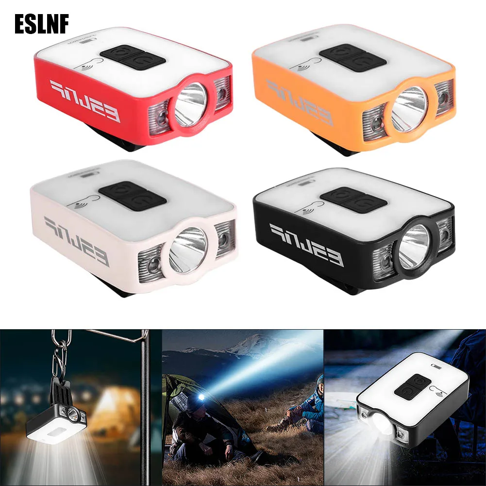 Sensor Cap Lights Led Clips On Light Outdoor Camping Headlights Headlamps Camping Fishing Camping Running Mountaineering 1