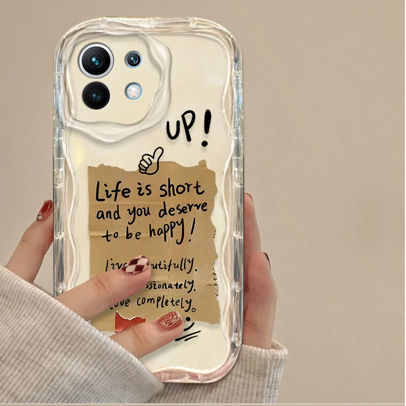 Cartoon Fashion Slogan Phone Case