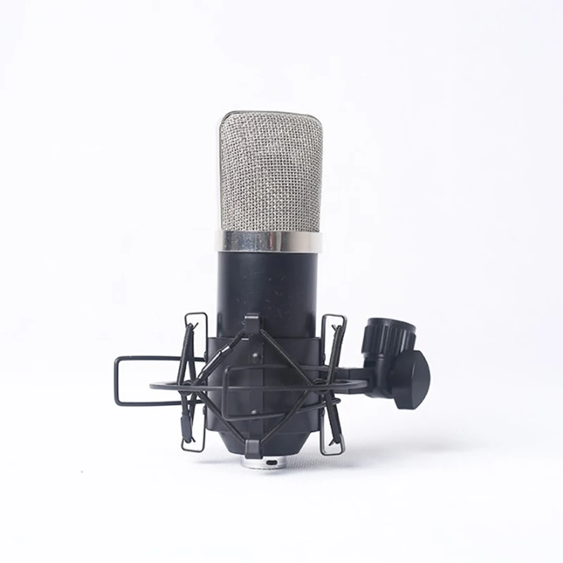 Professional Metal Microphone Shock Mount Locking Knob Reduce Noise Broadcast Clip Studio Recording Mic Holder Spider Condenser microphone shock mount microphone clip holder