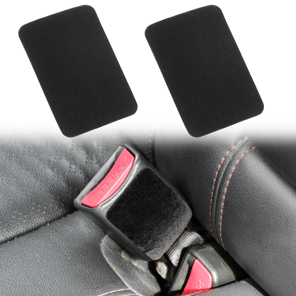CarSafetyBeltBuckleAnticollisionStickerPadforSeatLeonFrMk4