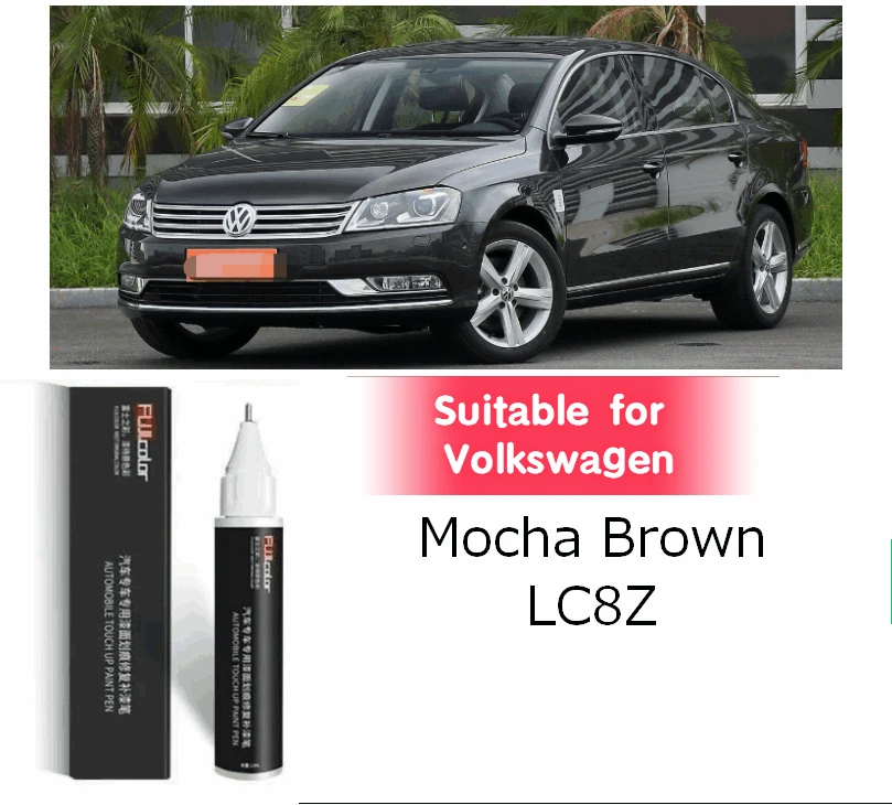 Adatto Per Faw Volkswagen Paint Fixer Touch-Up Pen Mocha Brown Lc8Z Quiet Brown Lb8Q Brown A8U Lh8Z Elegante Ld8W H8Z Car