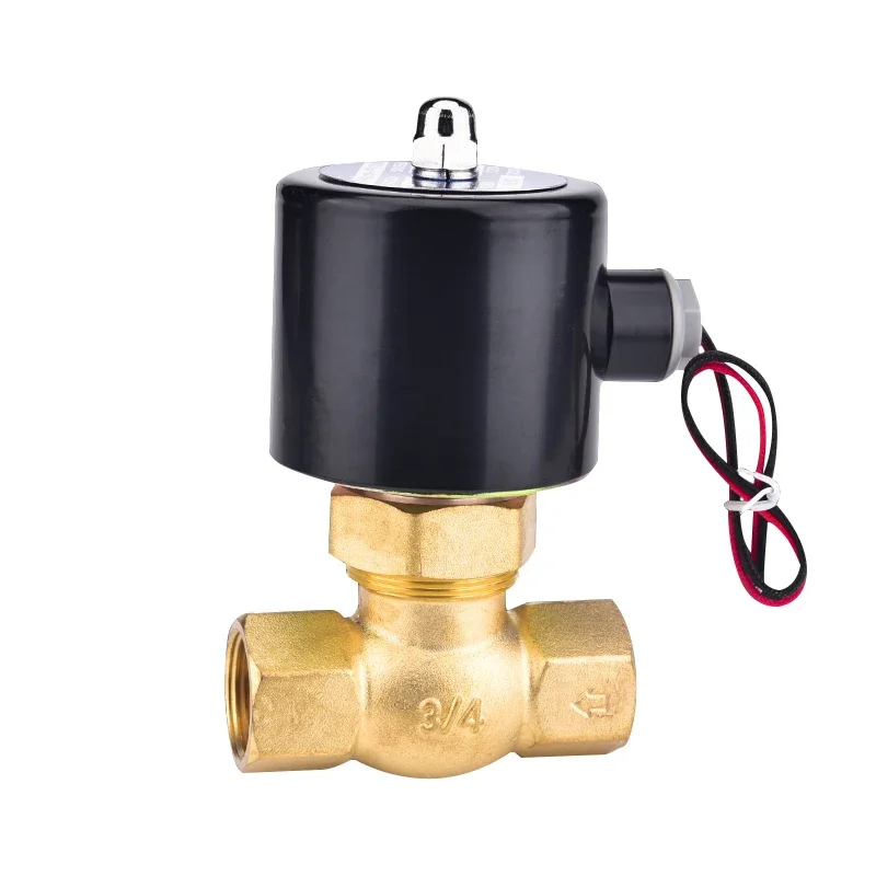 Válvula Solenóide de Vapor de Alta Temperatura Resistente Todo o Corpo de Bronze da Bobina de Cobre Us08 10 Ac220v Dc24v 8