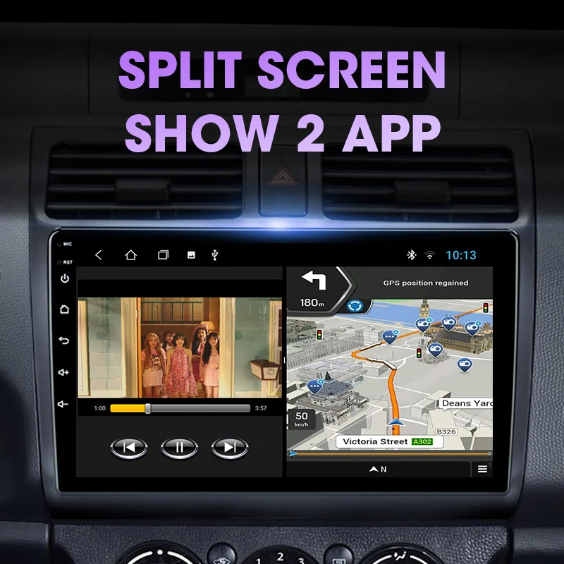 2din Android 11 Car stereo Radio Multimidia Video Player Navigation GPS 4G DSP 2 din dvd CarPlay For Suzuki Swift 2003-2010 car multimedia player car radio wireless carplay adapter wireless carplay smart carplay box navigation multimedia accessories
