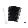 Aquarium Under Gravel Fish Tank Bottom Filtration Plate Filter System Black Without Nozzle Durable and Useful 2