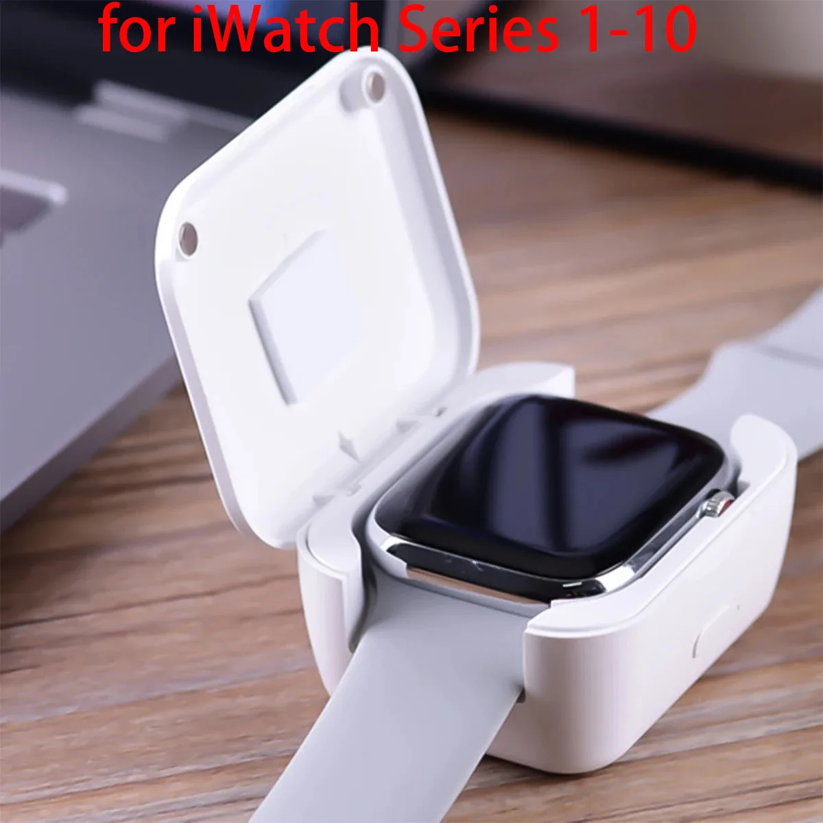 Fast Watch Power Bank for Apple Watch 10 9 8 7 6 5 4 3 2 1 Wireless Charger Portable Charging Base Station for iwatch