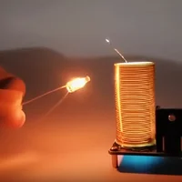 Mini Tesla Coil Kit, BD243, DIY Electronic Project, Hand Solder Practice, No Battery Required, Non-Laser for Hobbyists - Image 3