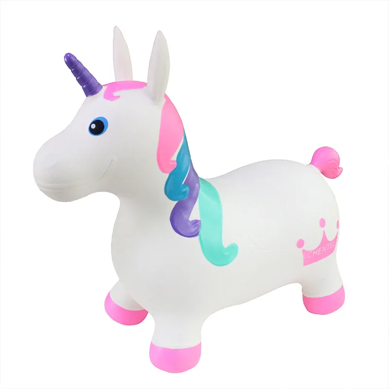 

Children Balance Training Inflatable New Toys Boy Girl Thicken Vaulting Horse Rubber Horse Toy Horse Load 150kg