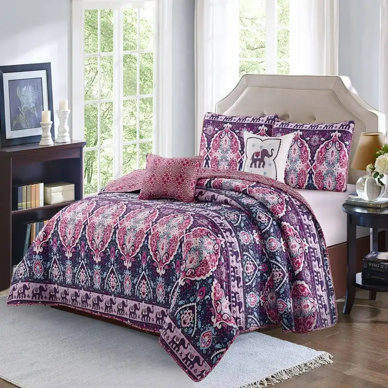 

5 piece Quilt Set Full/Queen
