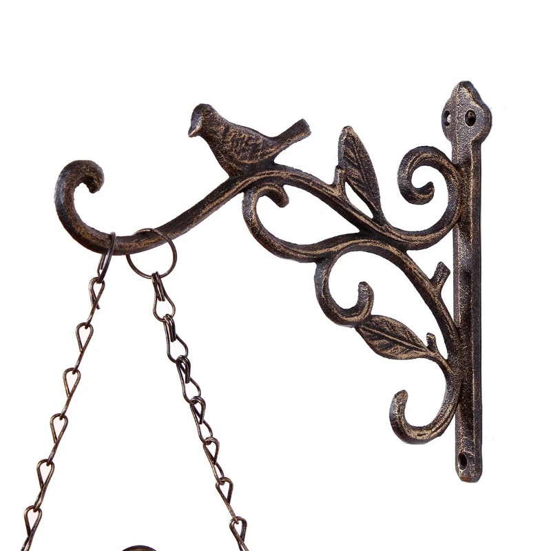 Antique Double-Sided Outdoor Garden Wall Clock 2