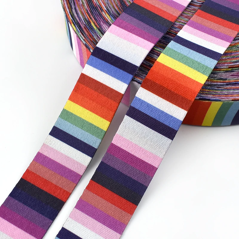 Meetee 5Meters 38mm Fashion Print Ethnic Jacquard Webbing Bags Strap Belt Ribbon DIY Textile Clothing Decor Sew Accessory 