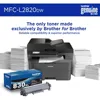 MFC-L2820DW Wireless Compact Monochrome All-in-One Laser Printer with Copy, Scan and Fax, Duplex 4