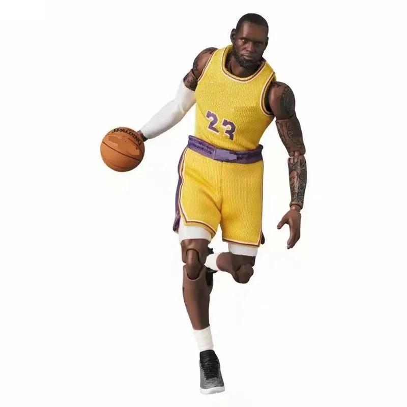 

New 1/12 Scale Basketball Star JAMES High Quality ABS Action Figures Anime Doll Players Model Free Shipping Souvenir Fans Gifts