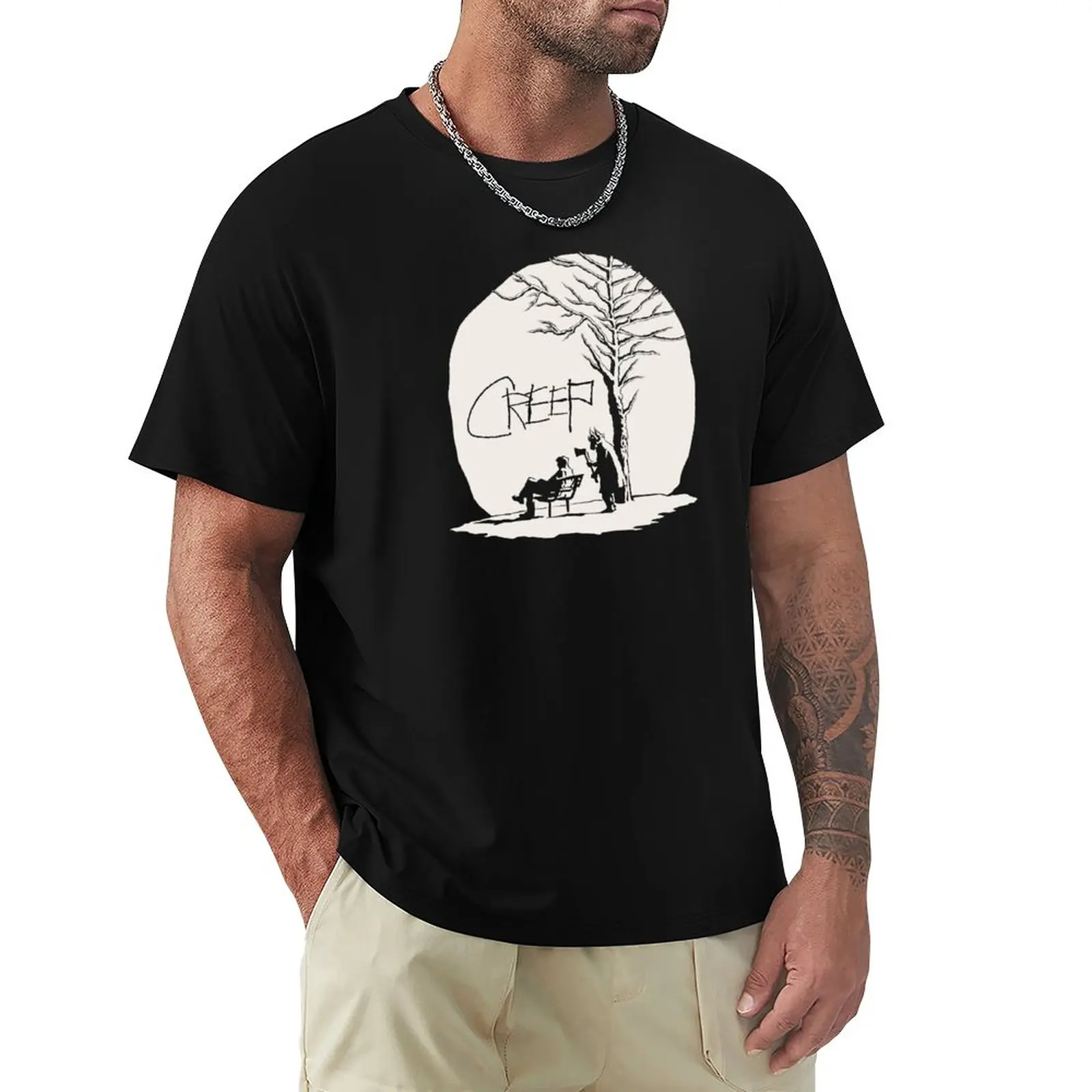 

Creep movie T-Shirt summer clothes sublime anime clothes T-shirt men