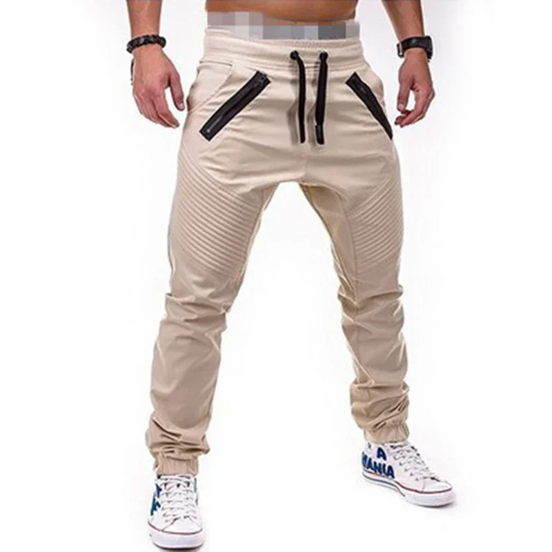 

Men Casual Jogger Pant Running Sports Training Pants Bottoms Skinny Hip Hop Tracksuit Sweatpants Breathable Gym Fitness Clothes