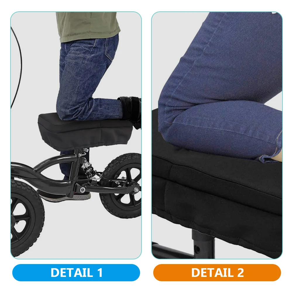 Knee Walker Cover Washable Pad Cushion Kneeling Cushions Scooter Accessories Filling 6