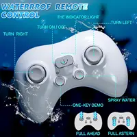 RC Shark Remote Control whale Spray Water Kids robot toy Radio Controlled Boats swimming pool Toys for boys Children Kid 6