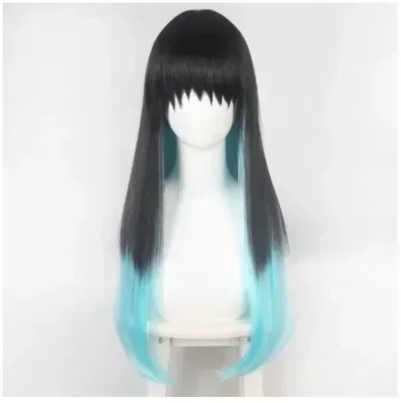 Aime Tokitou Muichirou Costume Cosplay démon tueur Cosplay Kisatsutai uniforme perruque Costume di Halloween - immagine 6