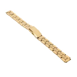 Cinturino Bracciale Orologio in Acciaio Inossidabile con Doppia Chiusura