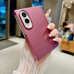 Skin Friendly Matte Shockproof Phone Case for Samsung Galaxy Z Fold Series (Wine Red)