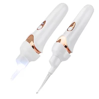 Electric Vacuum Ear Wax Remover Luminous Ear Pick Suction Device Ear Picking Spiral Ear Cleaning Tools For Children Kids Adults 2
