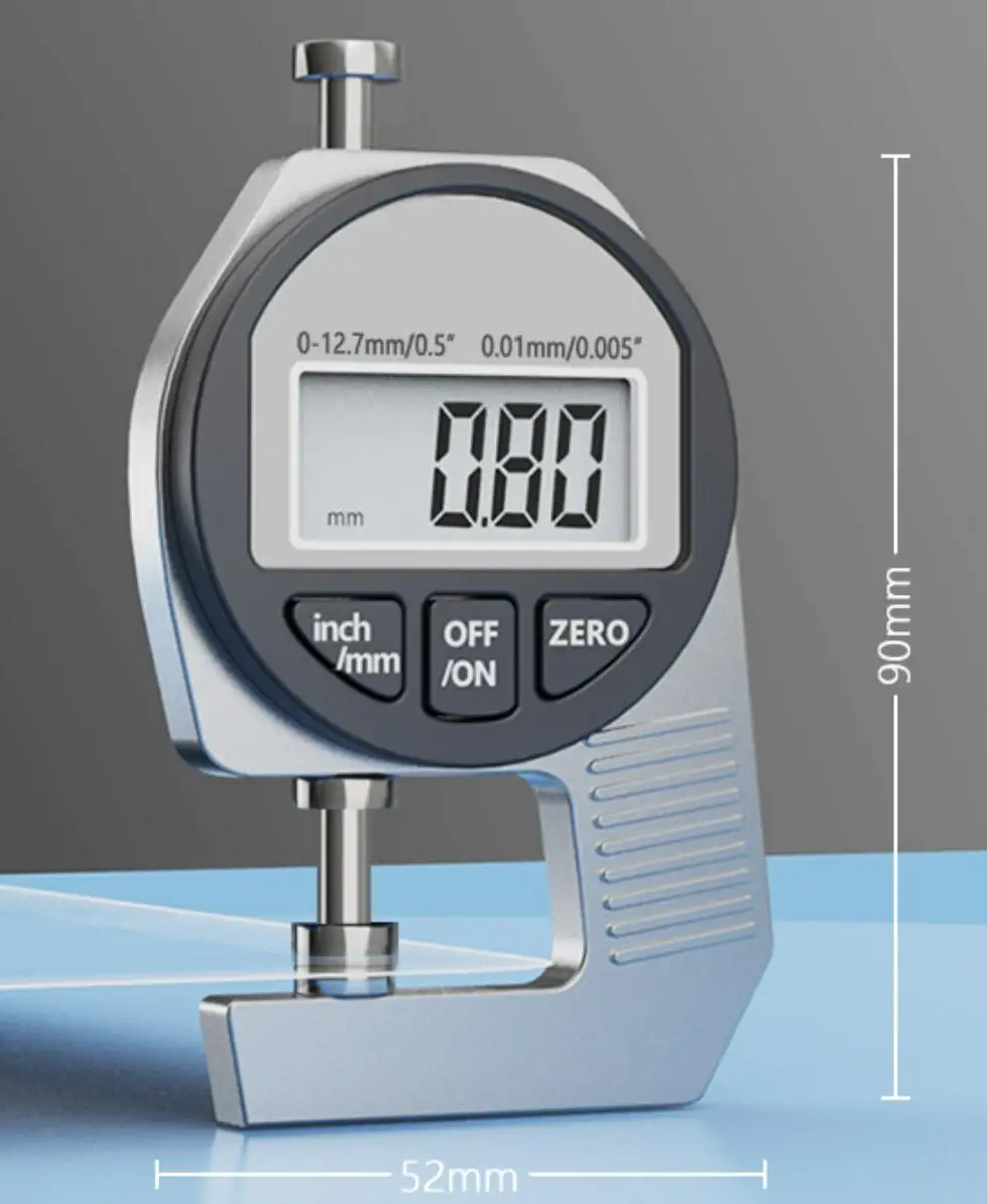 Digital Thickness Gauge Measuring Tools Electronic Meter Measure Diamond Gem pocket Gauge jewelry Micrometer Vernier caliper - 4