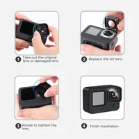 Hero 13/12/11/10/9 UV Lens Replacement Protective Glass Cover for GoPro Hero 13 12 11 10 9 Action Camera Accessories - Image 6