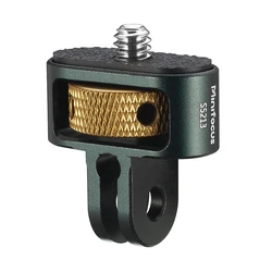 Multi-Purpose Camera Mount with Hot Shoe Adapter and Tripod Monopod Compatibility - 2-card slot