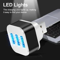USB2.0 HUB Quick Charge 3 Ports USB Splitter USB 2.0 Expander Mobile Phone Tablet  Laptop PC Chargers Adapter with LED Indicator - Image 5