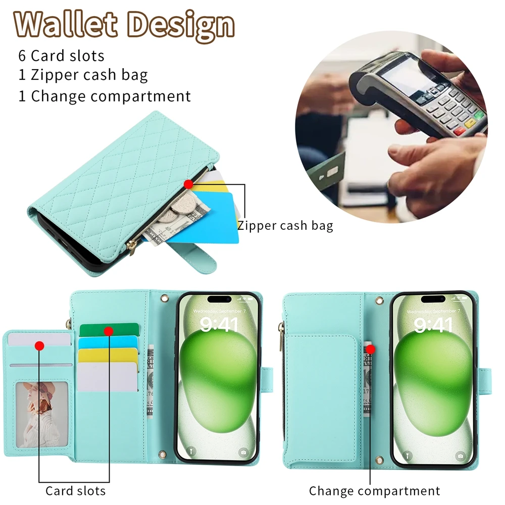 Premium Wallet Phone Case with Multi-Device Compatibility