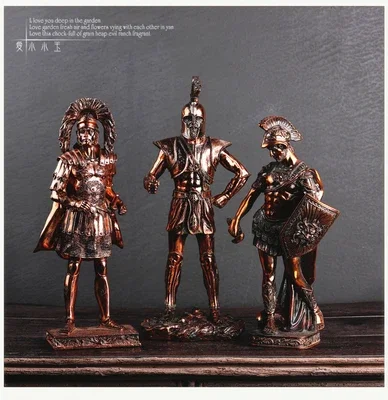 Mitologia Greca Figura Decorazione Della Casa Atena Ricchezza Dea Poseidon Zeus David Medusa Spartan Warriors