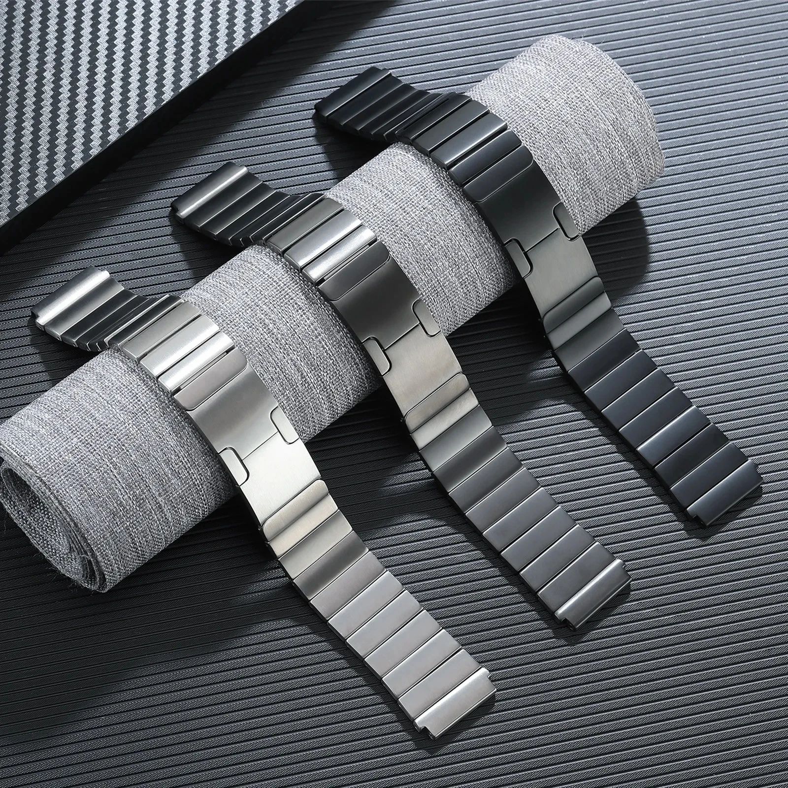 سوار فولاذي غير قابل للصدأ لساعة هواوي 5 46 مللي م...