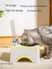 Smart Cat Bowl, Neck Protection, Ceramic Stainless Steel with Lid  Cat Food Bowl, Infrared Sensor Auto Open Cover Smart Feeder 4
