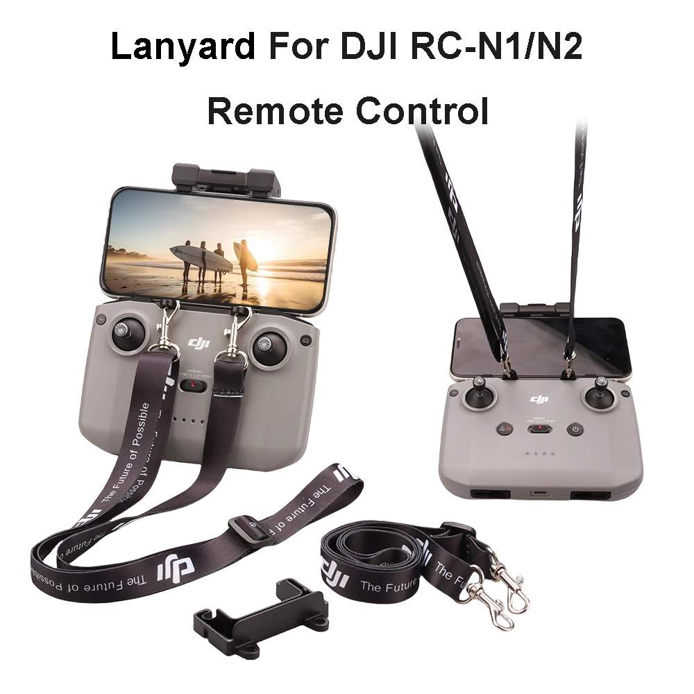 

Remote Controller Lanyard NeckStrap w Fixed Hook for DJI MINI 2/Mini 3 4 Pro/Air 2S/3/Mavic 3/ DJI RC N1 N2 Drone Accessories