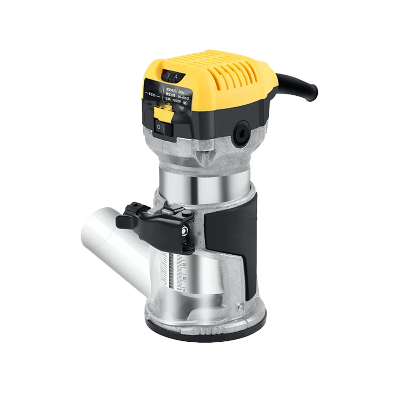 

Woodworking Electric Router Trimmer Wood Milling Engraving Slotting Trimming Machine Hand Carving Machine Wood Router