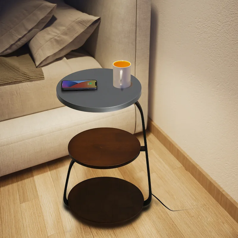 IHOME-Lámpara de pie creativa para el hogar, estante de carga inalámbrica para sala de estar, mesa de centro, sofá, mesita de noche, 2024