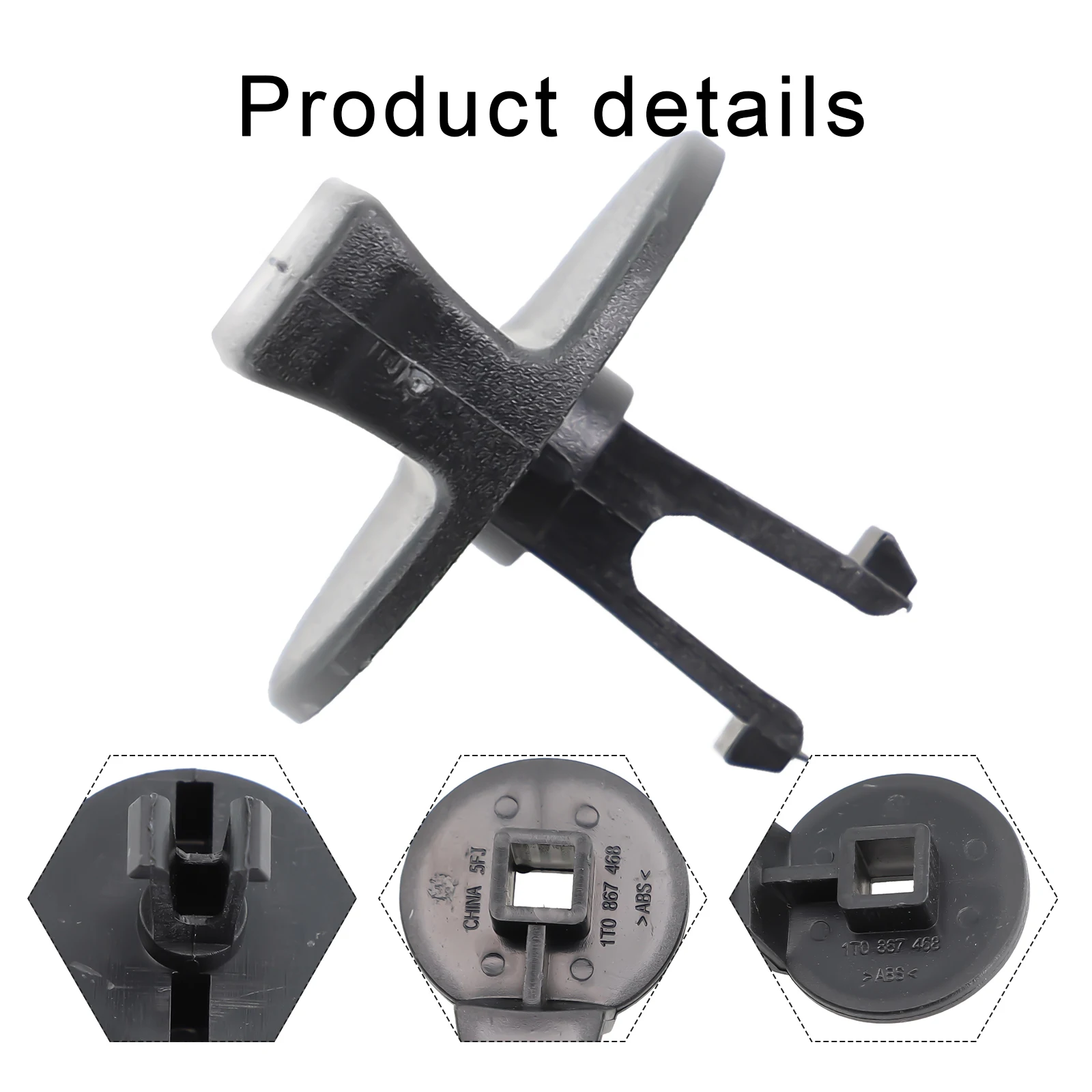 

1x Locking Bolt For Trunk Lining For Passat 1J0867467/3C9867467/1T0867468 Trunk Luggage Cover Knob Snap Clip Replace Car Part