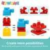 5/10pcs Wooden Track Connectors Universal Slope Building Blocks Connection Adapters fit for Brand Wooden Train Tracks Toys 4