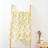 Kangobaby #My Soft Life# Bamboo Cotton Baby Muslin Swaddle Blanket Newborn Wrap Cute Infant Quilt Stroller Cover Nursing Towel 5