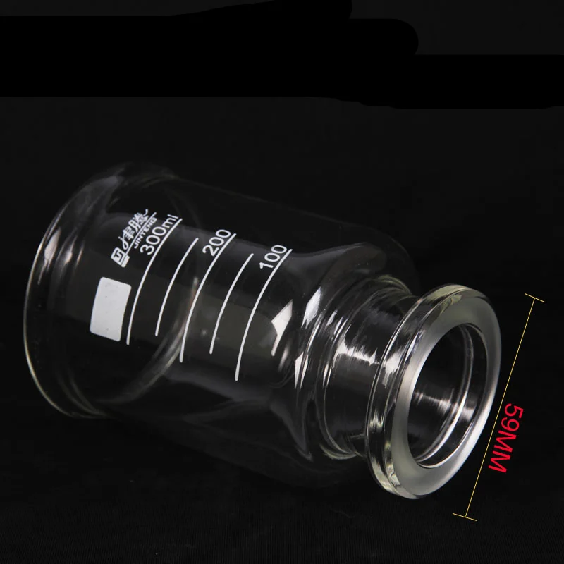 500ml 진공 흡입 필터 장치 모래 코어 여과 장치 용제 필터 여과 장치 500ml 고붕규산 유리