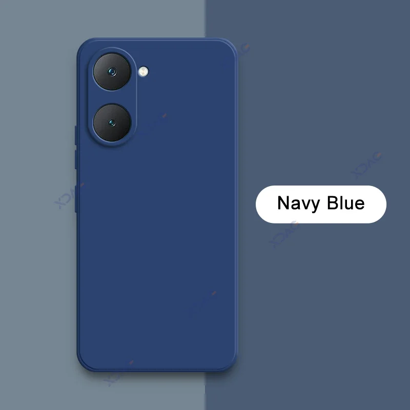 Enhanced Liquid Silicone Anti-Drop Shockproof Phone Case with 360° Protection