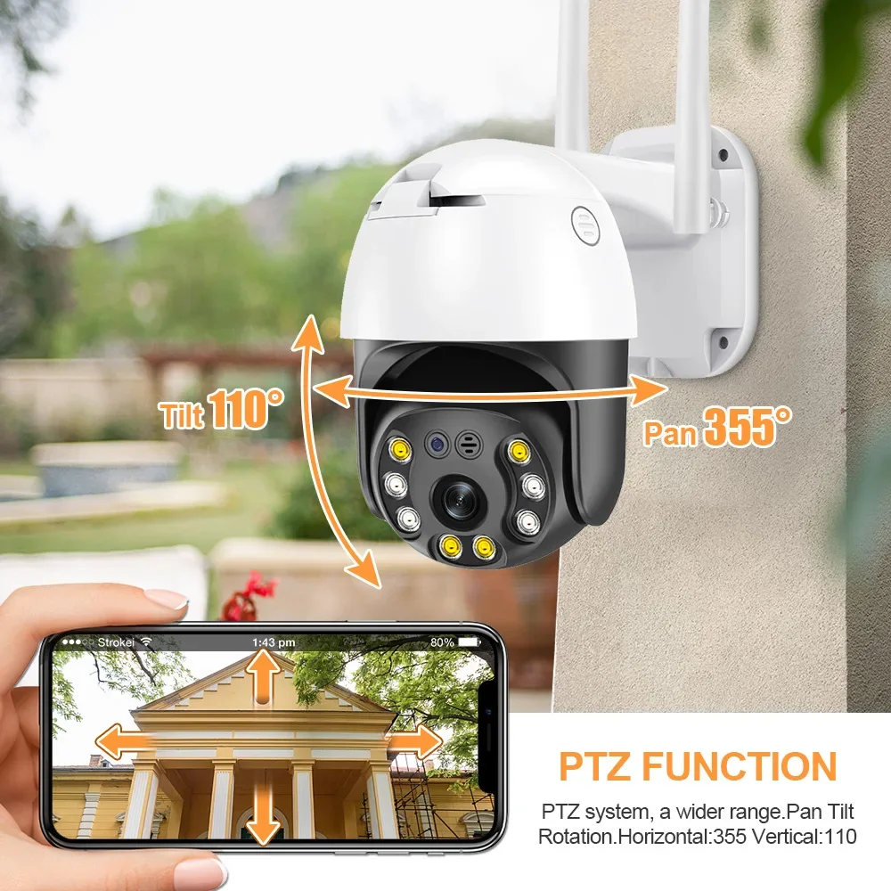 Рисунок 2 - 5 миллионов HD Wi-Fi умная PTZ-камера с шариками