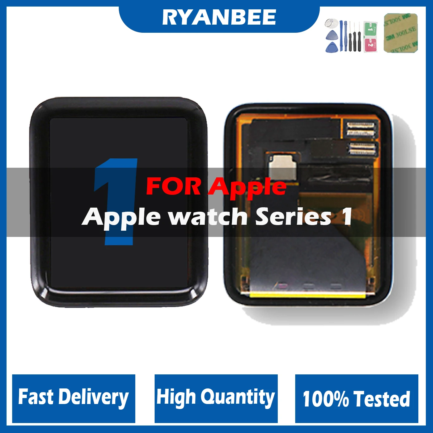 Per Apple Watch Series 1 Display Lcd Touch Screen Digitizer 38Mm/42Mm Pantalla Sostituzione Per Apple Watch Lcd Con Strumenti