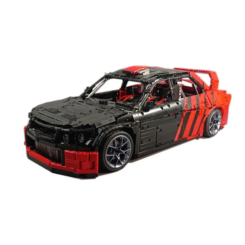 Новая модель телефона Mitsubishi Lancer Evo 8 WRC05, Сращивание автомобиля в сборе, строительный блок, модель 4098, детали, кирпич, детская игрушка в подарок