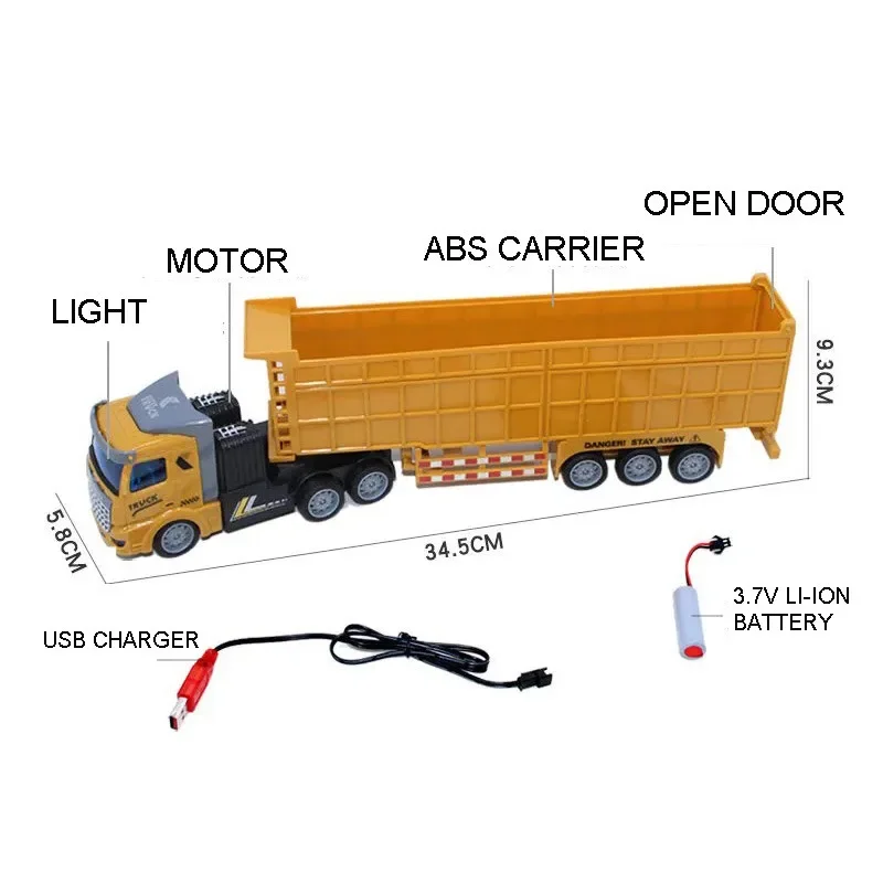 Tracteur Télécommandé, Semi-remorque RC Pour Senegal