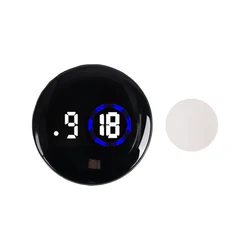 Compact Universal Luminous Car Dashboard Clock (B)