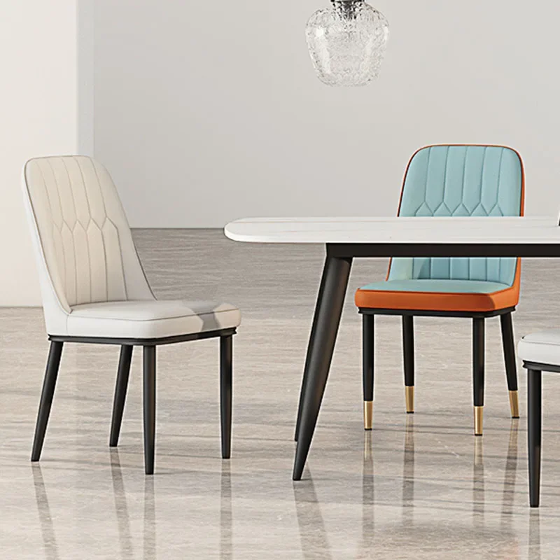 

Nordic Computer Chair Modern Accent Ergonomic Luxury Outdoor Leather Bedroom Chair Mobile Sillas Para Comedor Balcony Furniture