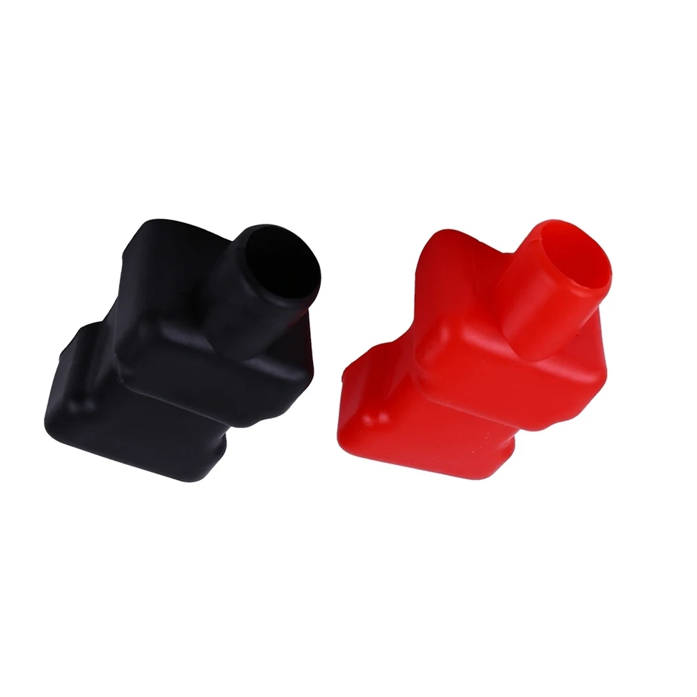 Car Battery Accessories Battery Terminals Clamp Clips Protection Covers 1 Pair