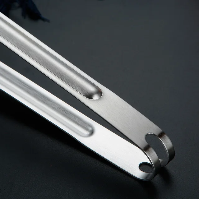 1Db Grill Fogók Hús Főzőedények Ezüst Konyhai Kiegészítők Kempingkészletek Tételt Barbecue Klip - Image 4